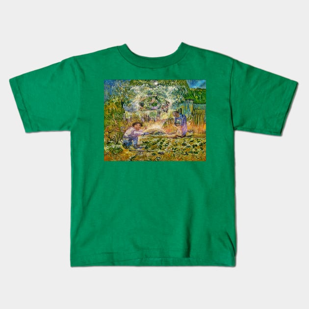 Rookies First Steps - Van Gogh Kids T-Shirt by LennyBiased